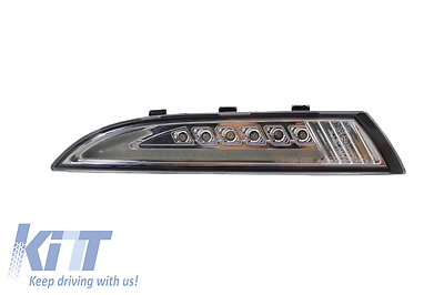 Coppia Frecce Anteriori Tuning SCIROCCO (08-14) Cromato LED + LUCE POSIZIONE