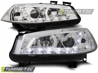 Coppia Fari Fanali Tuning MEGANE II 11.02-12.05 DAYLIGHT Cromato