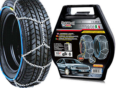 Catena Da Neve 9mm KNS100 Gruppo 100 Omologato ONORM V5117 <p