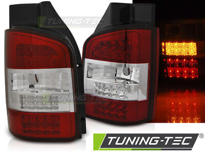 FANALI POSTERIORI A LED ROSSO BIANCO per T5 10-15 TRANSPORTER