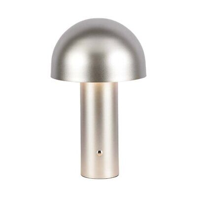 Lampada LED da Tavolo 3W con Batteria 1800mAh Ricaricabile USB C Colore Oro in