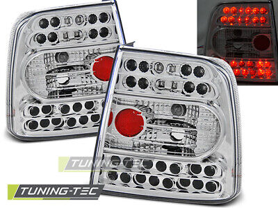 FANALI POSTERIORI A LED CROMATI per PASSAT B5 11.96-08.00 SEDAN