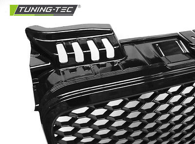 Griglia Calandra Anteriore Tuning A4 B7 (RS-TYPE) 11.2004-2008 Nero Lucido