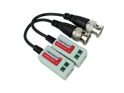 Balun Video BNC Maschio 1080P 2MP CVI TVI AHD CAT5/5E/6 Per Telecamera DVR