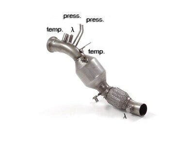 Catalizzatore Gr.N e tubo sostituzione filtro antiparticolato Gr. N inox  Richi