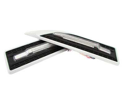 Kit Freccia Laterale a Led Side Marker Universale Multi Funzionali Bianco Perla