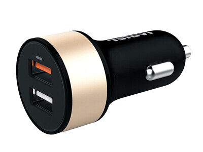 Caricabatteria Alimentatore doppio usb 21a Accendisigari Da Auto 12V Camion 24V