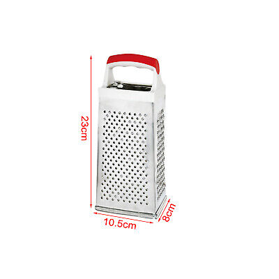 Grattugia 4 in1 in Acciaio Inox 23cm <ul><li>La a facce è ideale per i tuoi