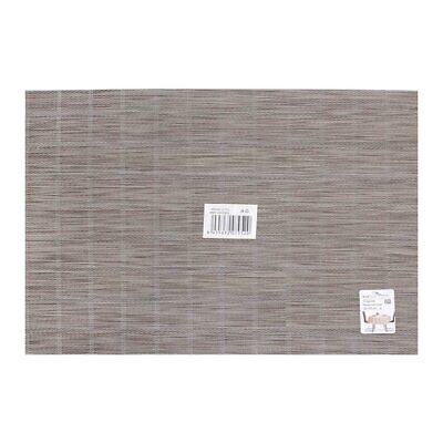 4 Pezzi Tovagliette in PVC+Poliestre Antiscivolo Impermeabilie Resistente al