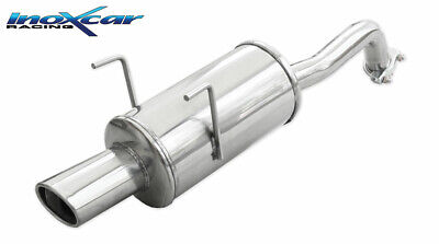 500 1.4 16V 100cv) 2007-- Posteriore con uscita singola ovale 90x70 mm