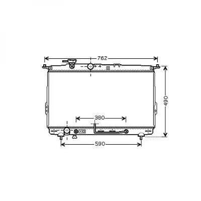 Condensatore clima SONATA V 03/1998 Magentis 2.0/25i 9760638002 680x345