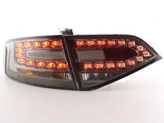 Coppia Fari Fanali Posteriori Tuning LED A4 8K Berlina nero