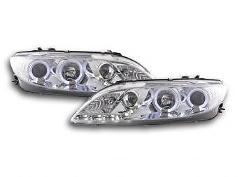 Coppia Fari Fanali Anteriori Tuning Dayline Luci Diurne 6 Limousine 02-07