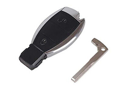 Guscio Chiave Telecomando 2 Tasti con Lama HU64 Batteria In Custodia Senza Tran
