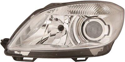 Faro fanale anteriore destra FABIA ROOMSTER 10- HELLA H7+H7 con motorino