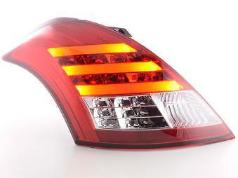 Coppia Fari Fanali Posteriori Tuning LED LTI CCFL Swift 11-, rosso/chiaro