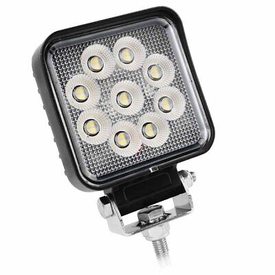 Faro Led da Lavoro Work Light Lampada Supplementare Quadrato 3,3'' 36W 3600LM