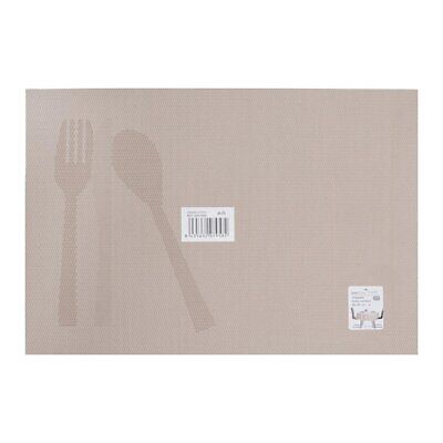 4 Pezzi Tovagliette in PVC+Poliestre Antiscivolo Impermeabilie Resistente al