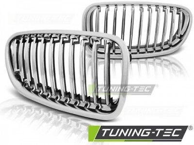 Coppia Griglie Reni Anteriori Tuning F10 / F11 2010-2016 Cromate