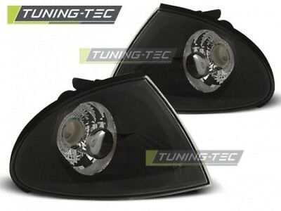 Coppia KIT SET Frecce Anteriori Tuning E46 05.1998-08.2001 FONDO Nero