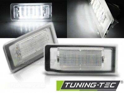 KIT coppia plafoniere Luci Targa Tuning TT 8N 1999-2006 LED bianco ghiacc