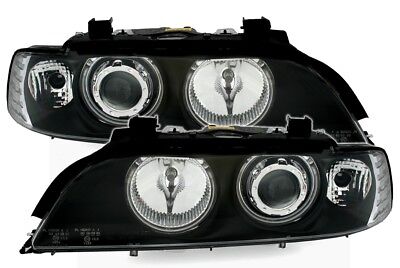 CCFL Angel Eyes Fari per E39 Neri