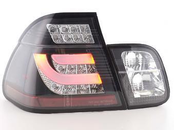Coppia Fari Fanali Posteriori Tuning LED serie 3 E46 Limo 98-01 nero