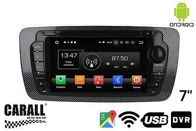 Autoradio Android 8.0 GPS DVD USB SD WI-FI Bluetooth Navigatore