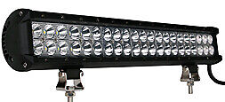 Lampada da lavoro - Light Bar - doppia fila - supporto inferiore. 126W 20. flood