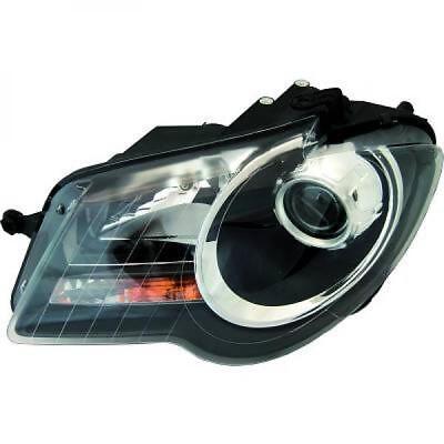 Faro fanale anteriore Sinistro TOURAN 06-10 nero H7+H7 BOSCH con motorino