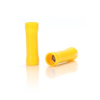 <ul><li>Terminale Capocorda a Crimpare (Colore Giallo) - Confezione da 10