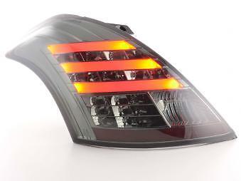 Coppia Fari Fanali Posteriori Tuning LED LTI CCFL Swift 2011- nero