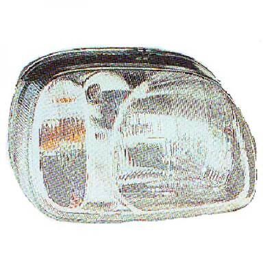 Faro fanale anteriore Destro MICRA 02.98-08.00 DEPO H4 per reg elettrica