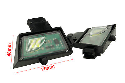 coppia Kit Luci Led Di Cortesia Sotto Specchietto Retrovisore Per Golf 7 12V 2W