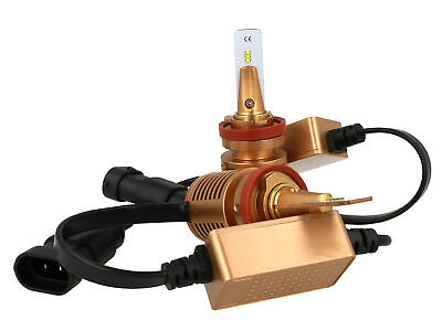 Kit Full Led Canbus Golden Pro H8 H11 H9 25W 12V 4000 lm Super Slim Facile Da
