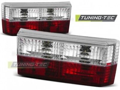 Coppia Set Fari Fanali Posteriori Tuning GOLF 1 05.74-07.83 Rosso/Bianco