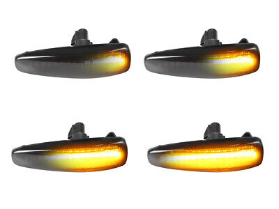 Kit Freccia Laterale a Led Side Marker Dinamica Lente Fume Lancer Ou