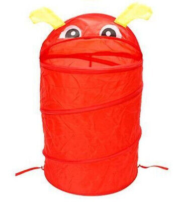Cesto Portabiancheria Pieghevole Con Coperchio Colore Rosso 35X42mm <ul><li>Il