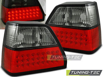 FANALI POSTERIORI A LED ROSSO FUMO per GOLF 2 08.83-08.91