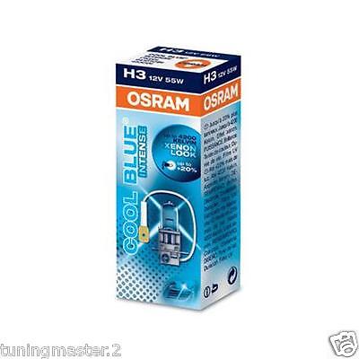 1 Lampada Lampadina Luce OSRAM COOL BLUE INTENSE H3 (Pk22s) 12V 55W