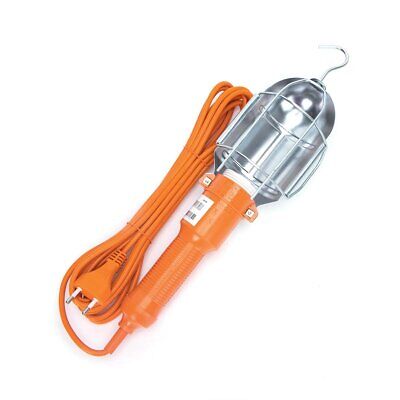 Lampada da Lavoro con Interruttore per Lampade E27 (Non Incluso) Max 60W, Cavo