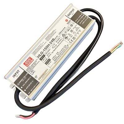 MeanWell HLG-150H-24B Alimentatore IP67 150W 24V 6,3A Dimmerabile 1-10V PWM