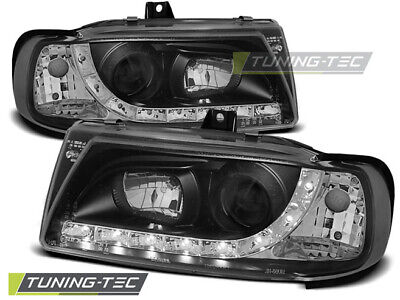 HEADLIGHTS DAYLIGHT BLACK fits IBIZA/CORDOBA/POLO VARIANT, SEDAN