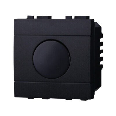 ETTROIT Interruttore Touch 2P 2M Timer Colore Nero Compatibile Con Bticino