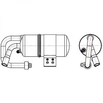 Essiccatore clima FIESTA 11/2004 1.6 TDCi