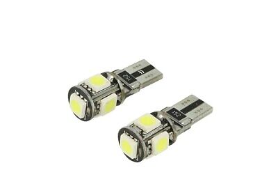 24V Lampada Led Canbus T10 W5W Colore Giallo Arancione Luci Posizione Targa Per
