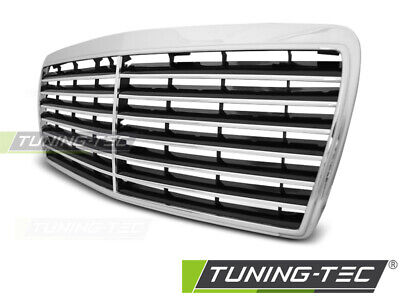 GRILLE CHROME fits W124 E-KLASA 05.93-06.95