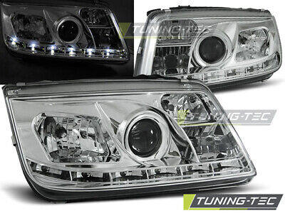 HEADLIGHTS DAYLIGHT CHROME fits BORA 09.98-05.05