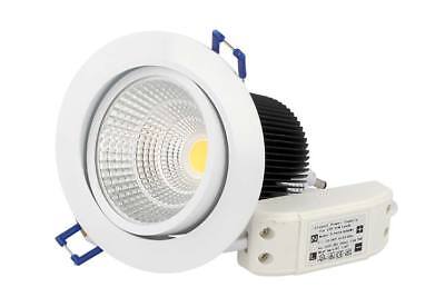 Lampada Faretto Led Incasso Da Soffitto 10W Bianco Neutro