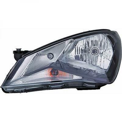 Faro fanale anteriore sinistro MII 11- nero DEPO H4 con motorino con luce d
